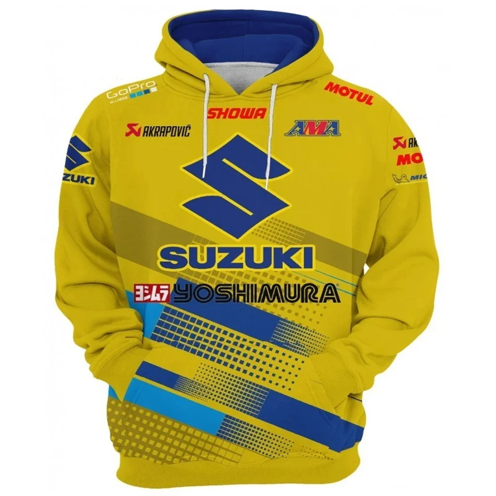 Suzuki 3D Print Men's Sports Hoodie Fashion Street Casual Men's Sweatshirt Jacket 2026