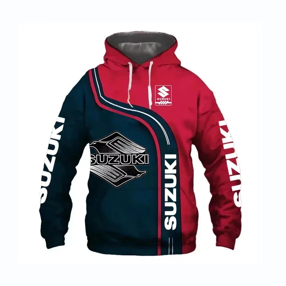 Suzuki 3D Print Men's Sports Hoodie Fashion Street Casual Men's Sweatshirt Jacket 2026