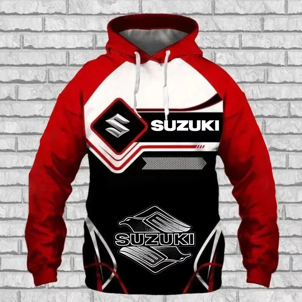 Suzuki 3D Print Men's Sports Hoodie Fashion Street Casual Men's Sweatshirt Jacket 2026