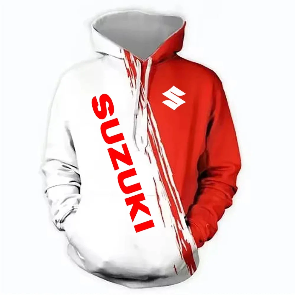 Suzuki 3D Print Men's Sports Hoodie Fashion Street Casual Men's Sweatshirt Jacket 2026