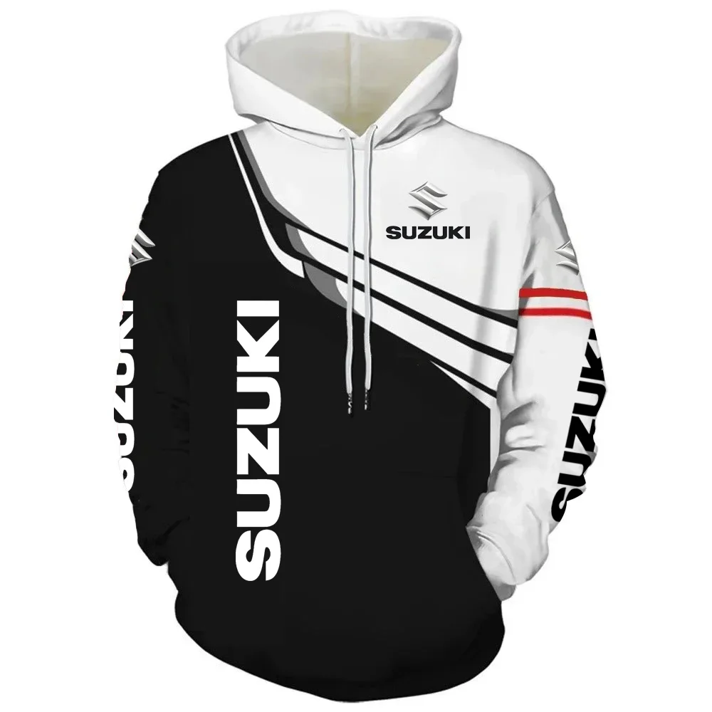 Suzuki 3D Print Men's Sports Hoodie Fashion Street Casual Men's Sweatshirt Jacket 2026