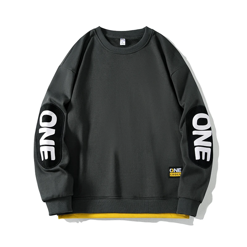 Autumn Spring 2026 Hoodies Sweatshirt For Men's Black Hip Hop Punk Pullover Streetwear Casual Fashion Clothes OverSize 7XL 8XL