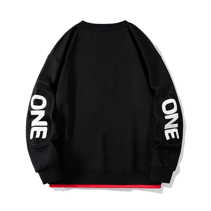 Autumn Spring 2026 Hoodies Sweatshirt For Men's Black Hip Hop Punk Pullover Streetwear Casual Fashion Clothes OverSize 7XL 8XL