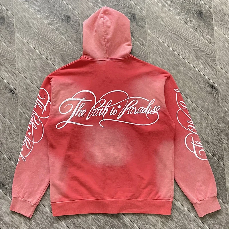 HS Path To Paradise Zipper Wash Hoodie