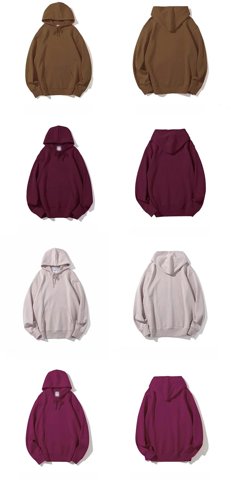2025 Spring And Autumn 280gsm Men Women Hooded Sweatshirt Personalized Custom Anywhere Your Own Design Brand Picture Pullover