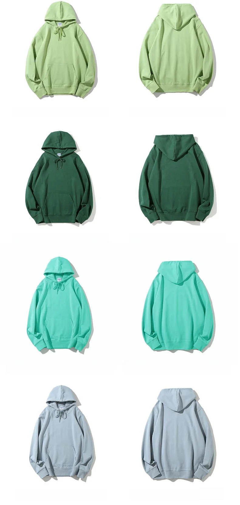2025 Spring And Autumn 280gsm Men Women Hooded Sweatshirt Personalized Custom Anywhere Your Own Design Brand Picture Pullover