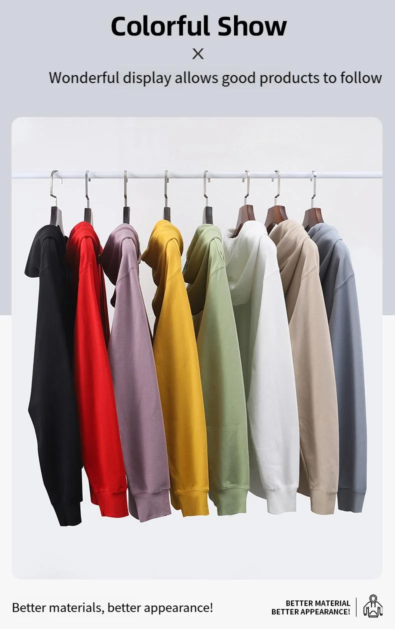2025 Spring And Autumn 280gsm Men Women Hooded Sweatshirt Personalized Custom Anywhere Your Own Design Brand Picture Pullover