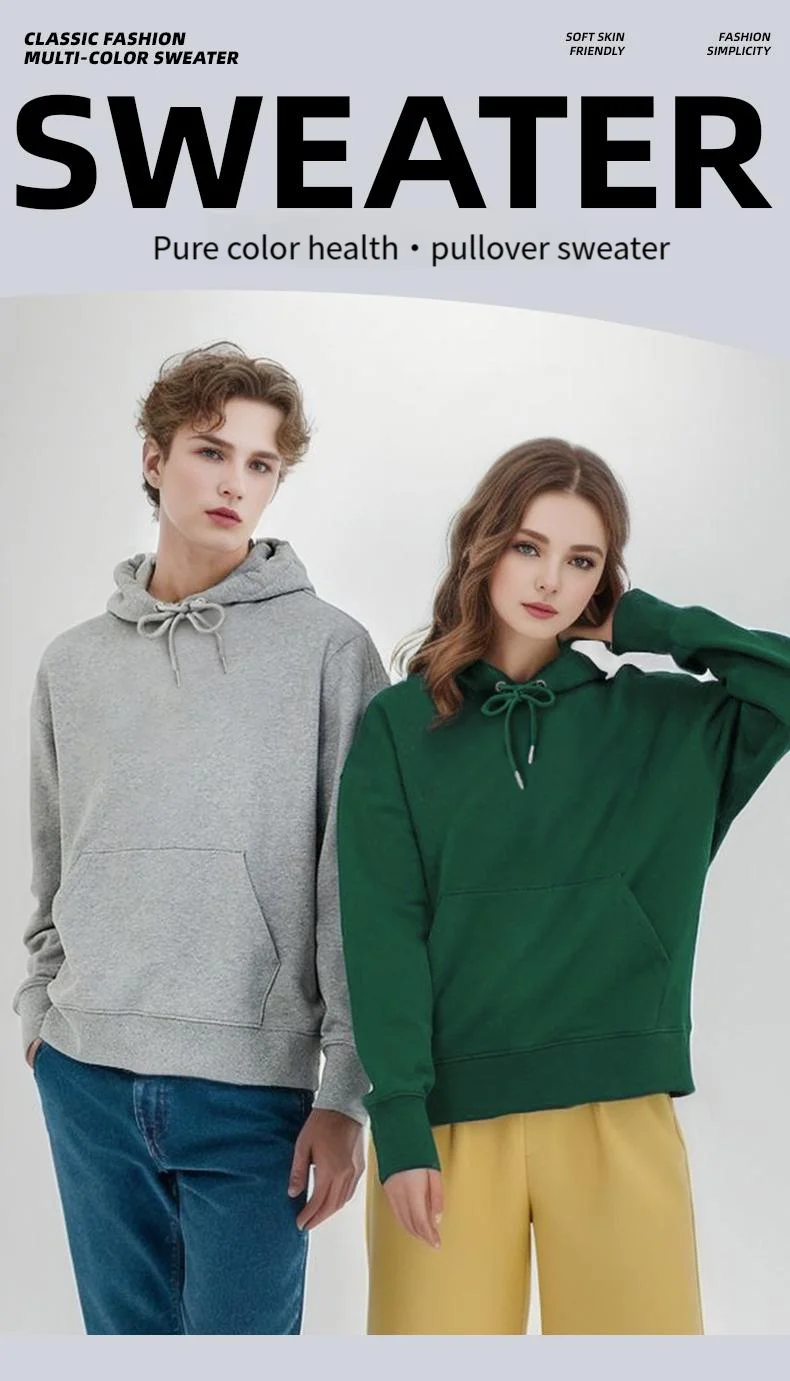 2025 Spring And Autumn 280gsm Men Women Hooded Sweatshirt Personalized Custom Anywhere Your Own Design Brand Picture Pullover