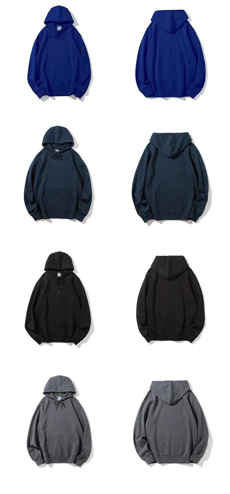 2025 Spring And Autumn 280gsm Men Women Hooded Sweatshirt Personalized Custom Anywhere Your Own Design Brand Picture Pullover
