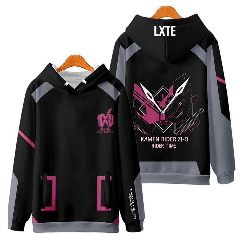 Masked Rider EVOL Print Men/Women Autumn Fashion Anime Hoodies Sweatshirt Long Sleeves Pullover Jackets Harajuku Cosplay Coats