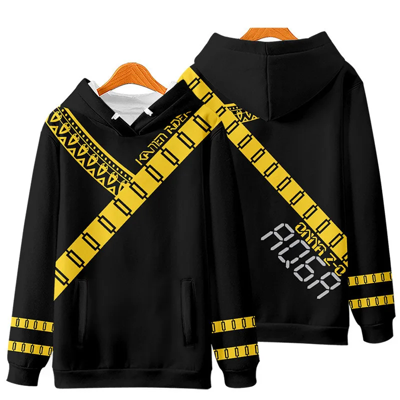 Masked Rider EVOL Print Men/Women Autumn Fashion Anime Hoodies Sweatshirt Long Sleeves Pullover Jackets Harajuku Cosplay Coats