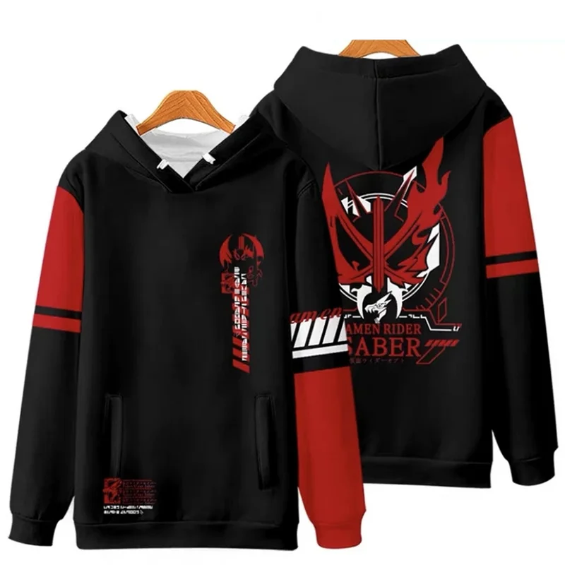 Masked Rider EVOL Print Men/Women Autumn Fashion Anime Hoodies Sweatshirt Long Sleeves Pullover Jackets Harajuku Cosplay Coats
