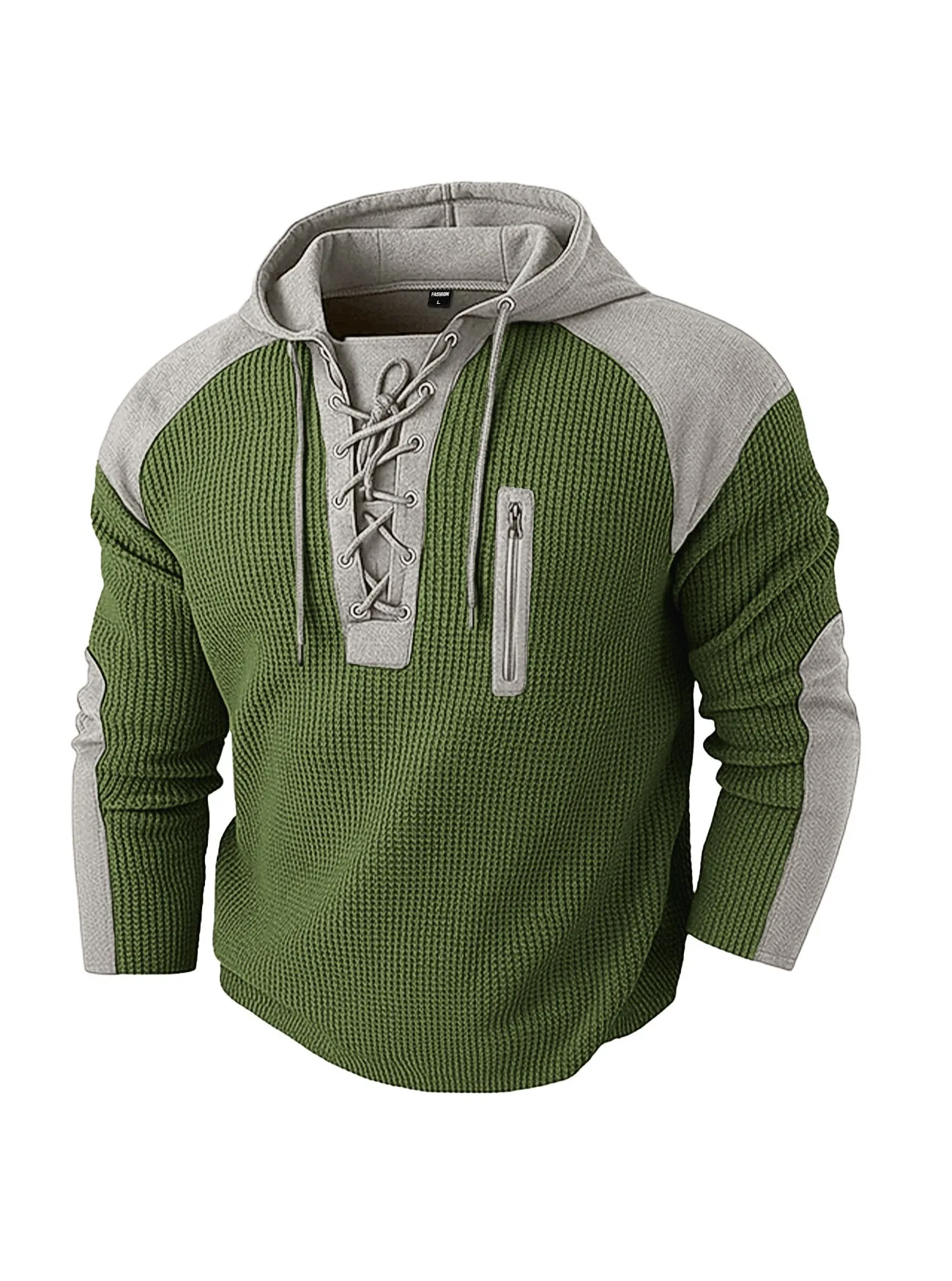 Autumn and Spring New Fashion Trend American Vintage Hooded Sports Sweatshirt Men's Casual Loose Plus Size High Quality Top