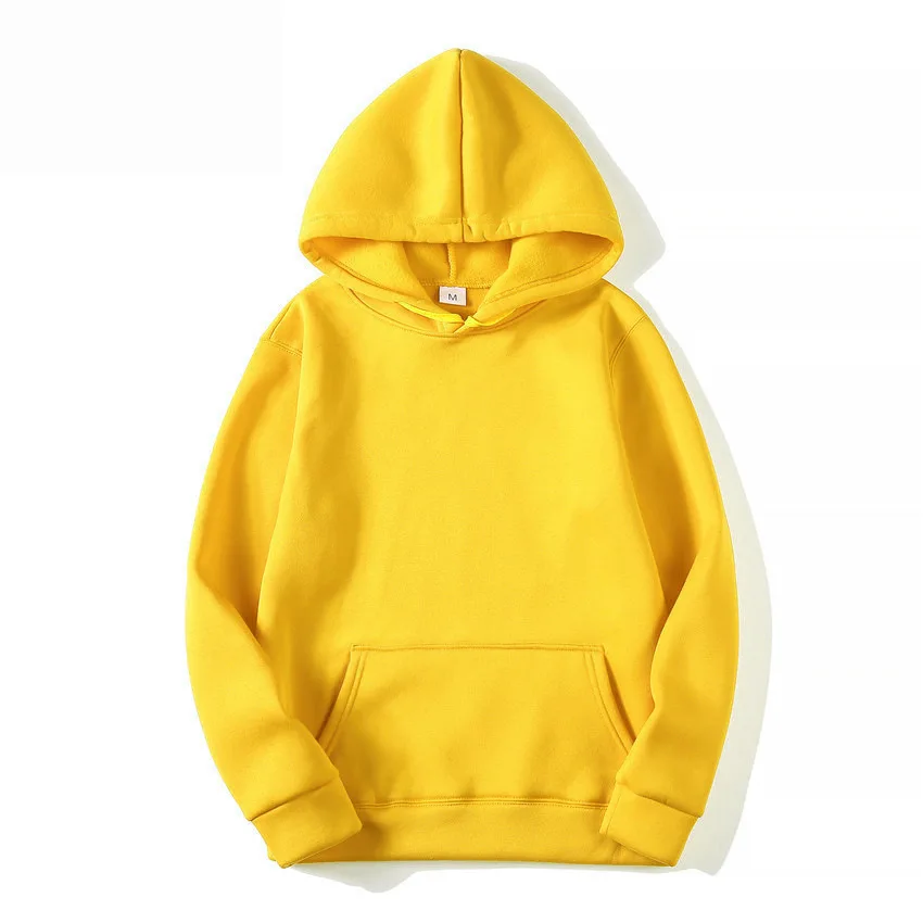 2025 Fashion Men's Hoodies Spring Autumn Casual Hoodies Sweatshirts Men's Top Solid Color Hoodies Sweatshirt Male 15 Colors
