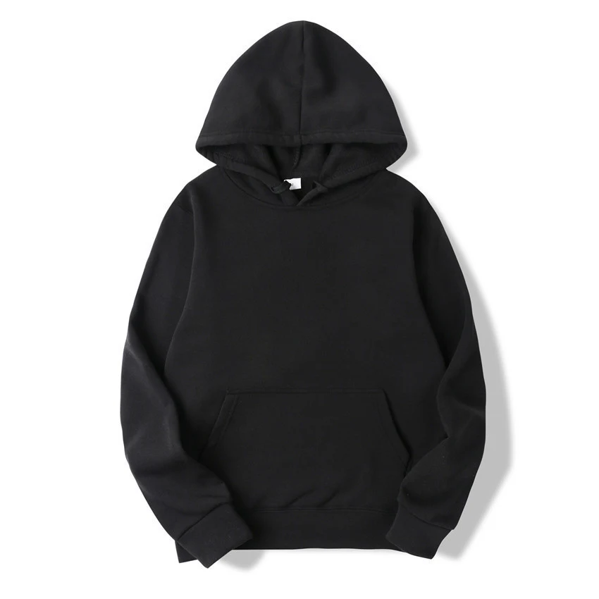 2025 Fashion Men's Hoodies Spring Autumn Casual Hoodies Sweatshirts Men's Top Solid Color Hoodies Sweatshirt Male 15 Colors