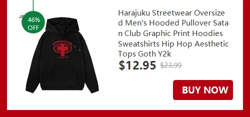 Punk Aphex Twin Print Sweatshirts Oversize Hip Hop Pullover Men Streetwear Harajuku Hoodies Goth Hooded Tops Winter Clothing Y2k