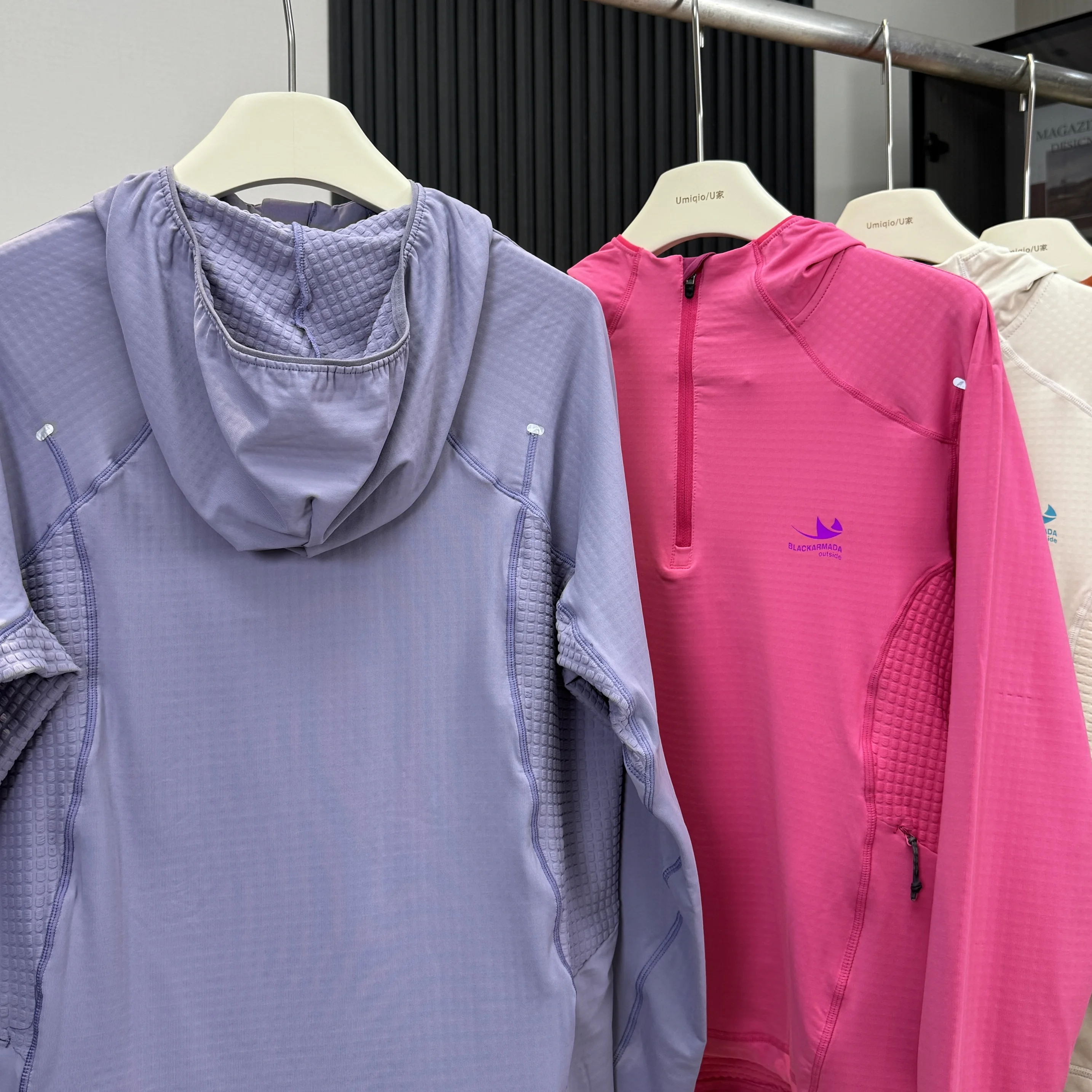 Outdoor Lightweight Quick Dry High Elastic Fabric Sports Hoodie Men Women Casual Hiking Cycling Hooded Sweatshirts Couple TShirt