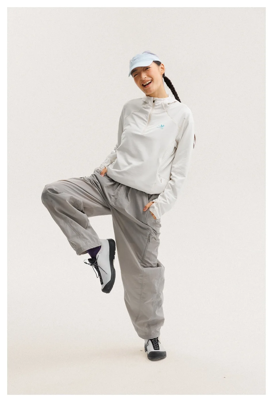 Outdoor Lightweight Mountain Sports Hoodie Men Women Loose Casual Pullover Running Jacket Quick Dry Hooded Sweatshirts Tops