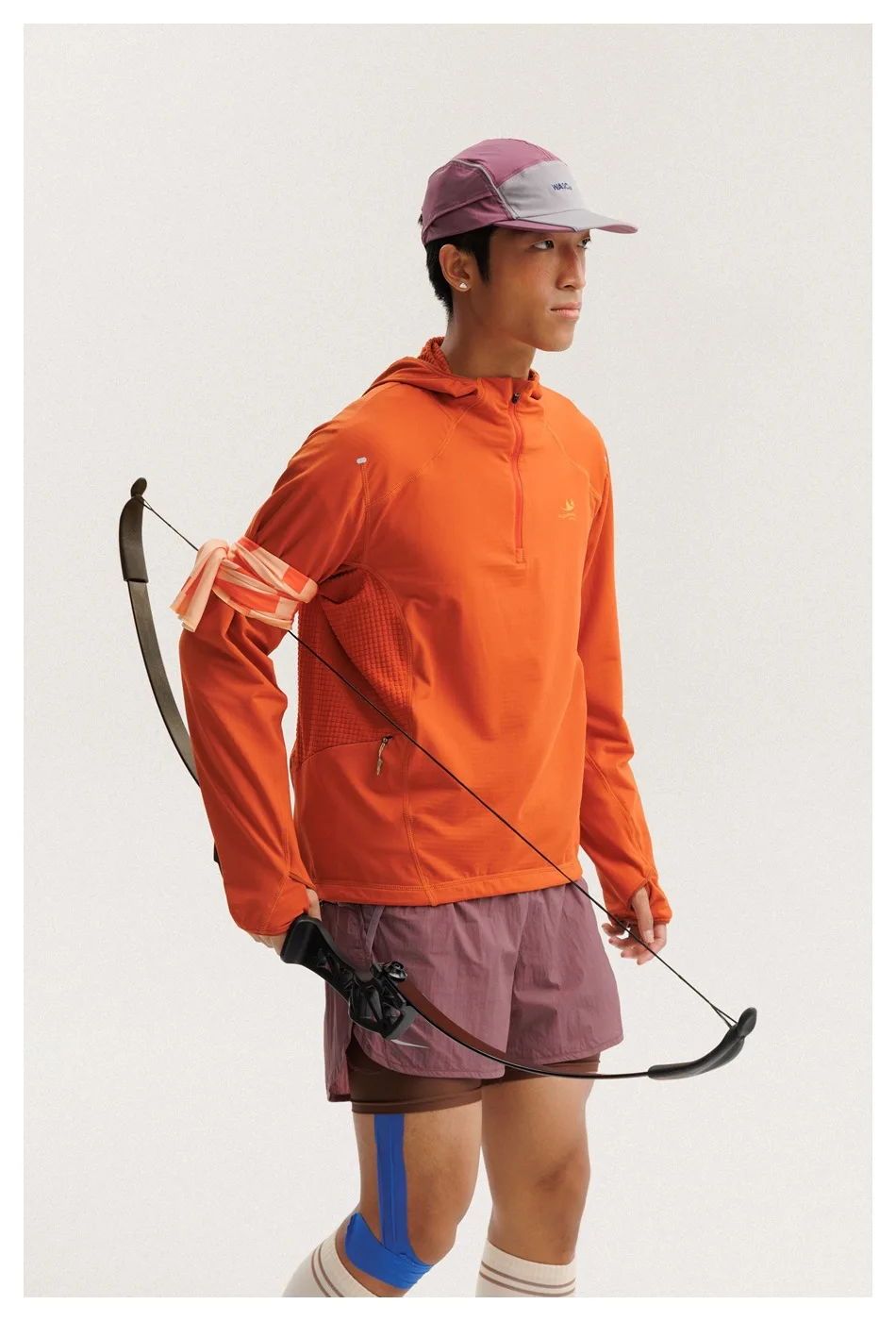 Outdoor Lightweight Mountain Sports Hoodie Men Women Loose Casual Pullover Running Jacket Quick Dry Hooded Sweatshirts Tops