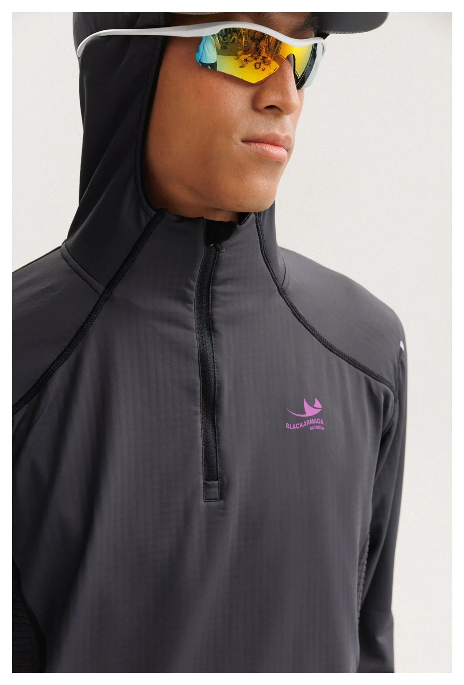 Outdoor Lightweight Mountain Sports Hoodie Men Women Loose Casual Pullover Running Jacket Quick Dry Hooded Sweatshirts Tops