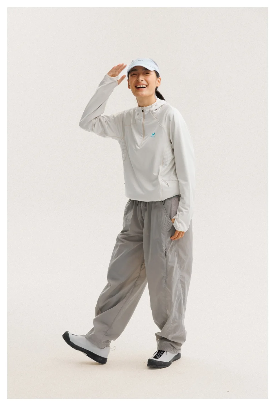 Outdoor Lightweight Mountain Sports Hoodie Men Women Loose Casual Pullover Running Jacket Quick Dry Hooded Sweatshirts Tops