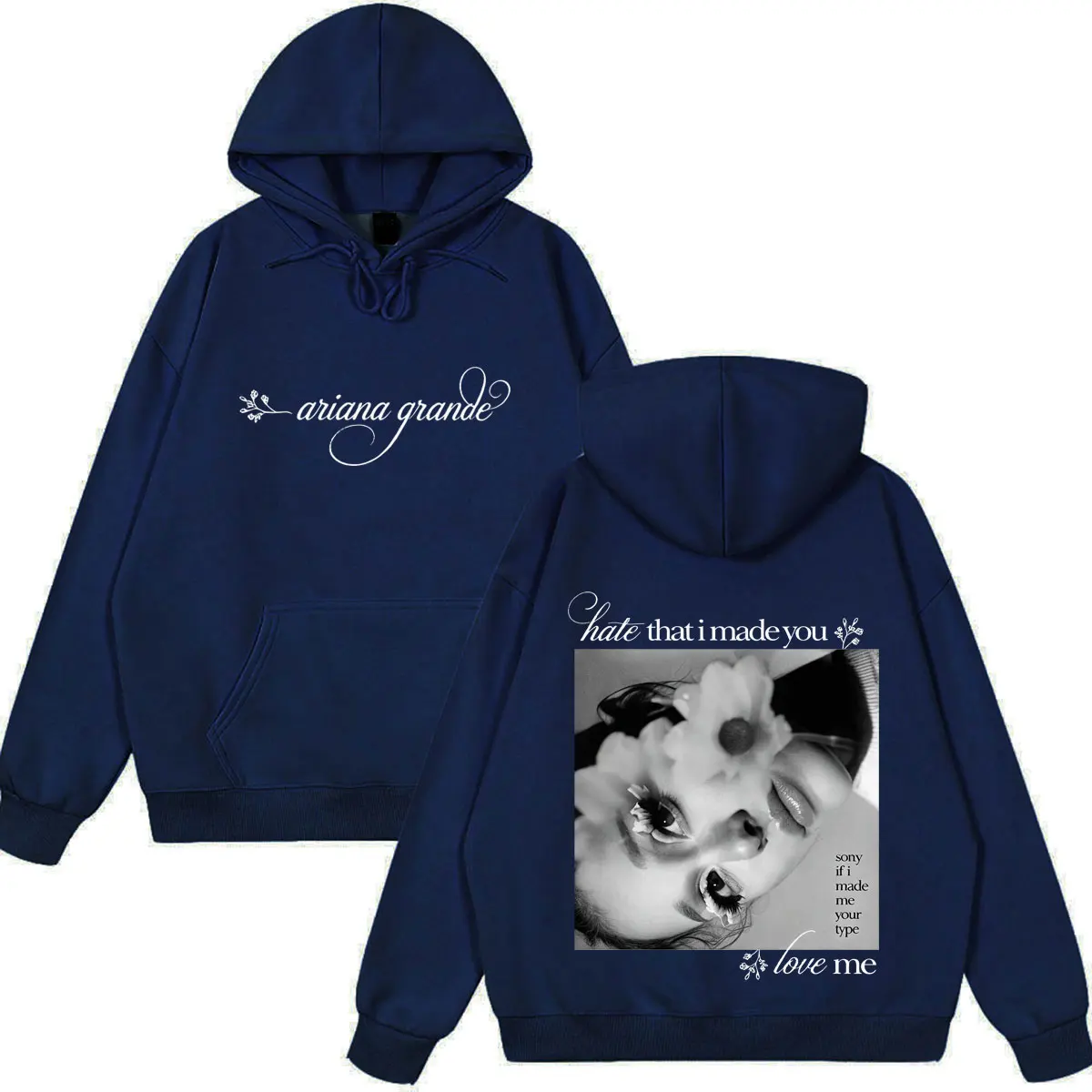 Ariana Grande Petal Album Tour 2026 Print Hoodie Men Women Fashion Clothing Pullover Winter Loose Casual Vintage Sweatshirt Tops