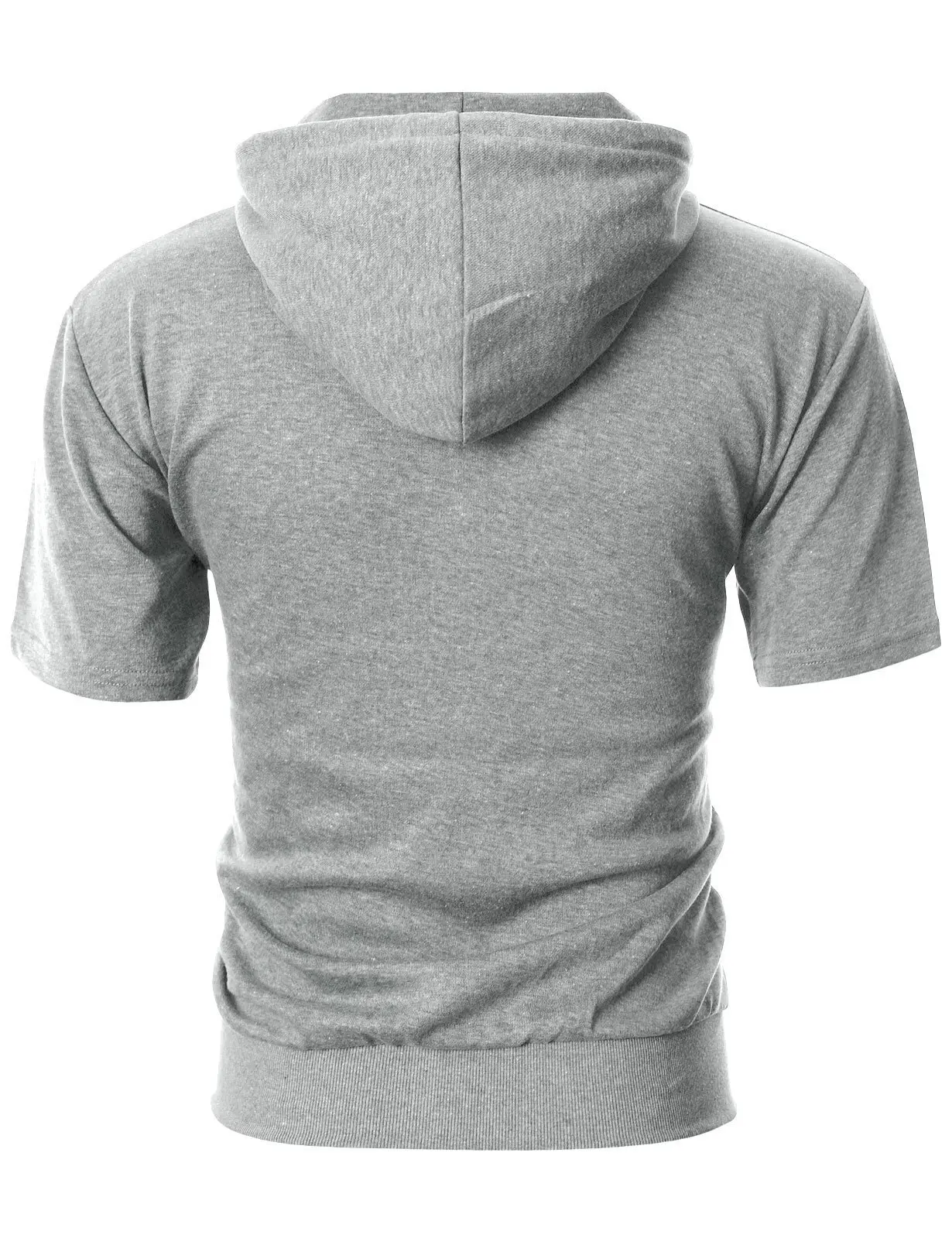 New 2026 Men's Casual Sweatshirts Short Sleeve Hoodies JacketS Solid Slim Zip Man SportS Tops Comfotable Outdoor Clothes for Men