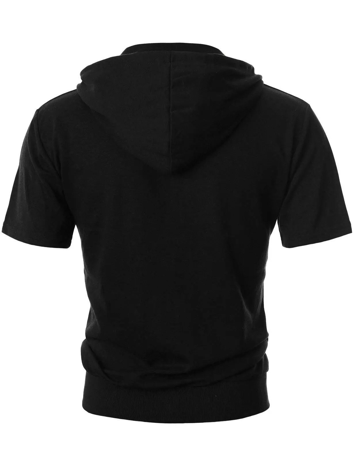 New 2026 Men's Casual Sweatshirts Short Sleeve Hoodies JacketS Solid Slim Zip Man SportS Tops Comfotable Outdoor Clothes for Men