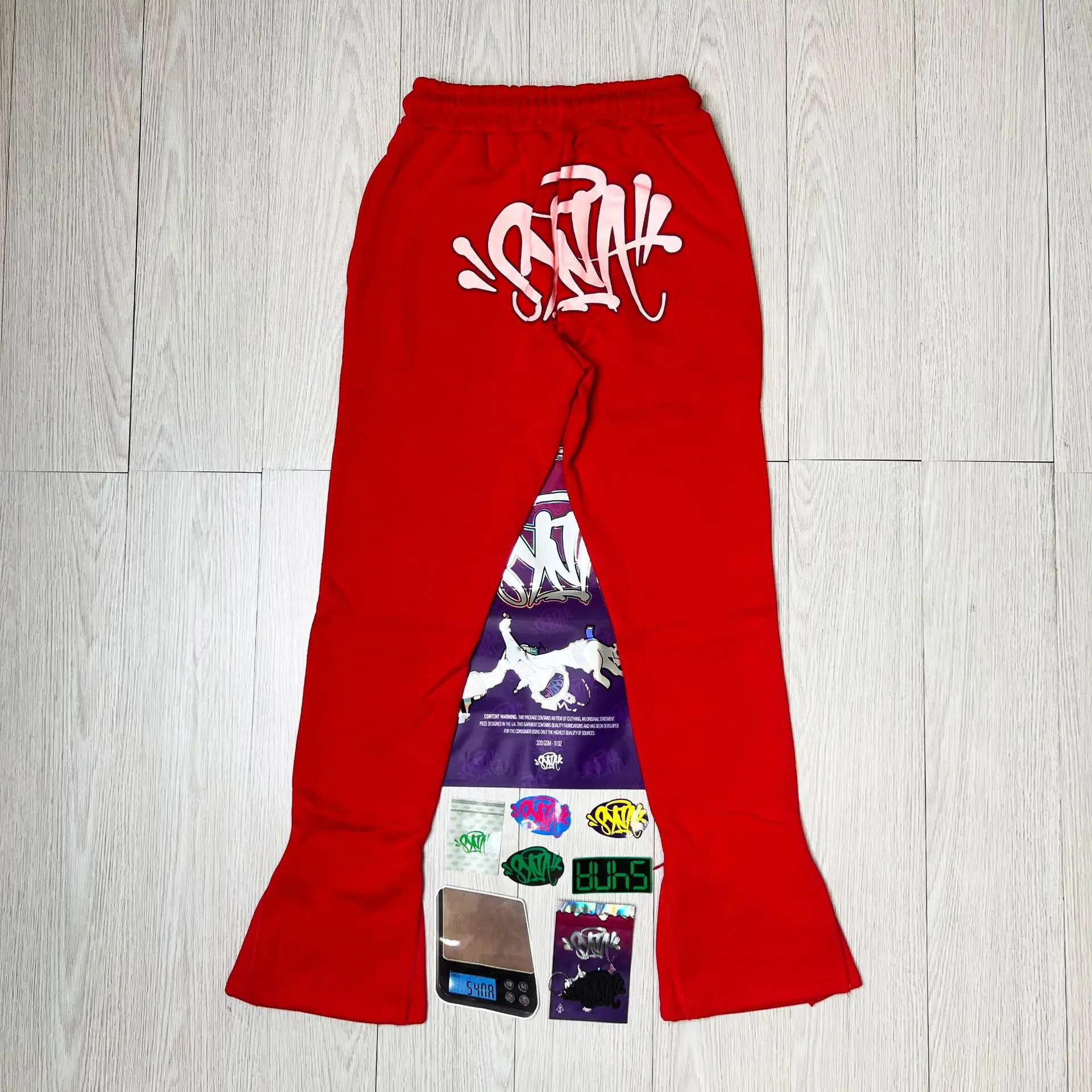 Outdoor Synaworld Fashion Street Casual Tracksuits Tops Long Pants Autumn Winter Men Women Unisex Sports Trousers Hooded