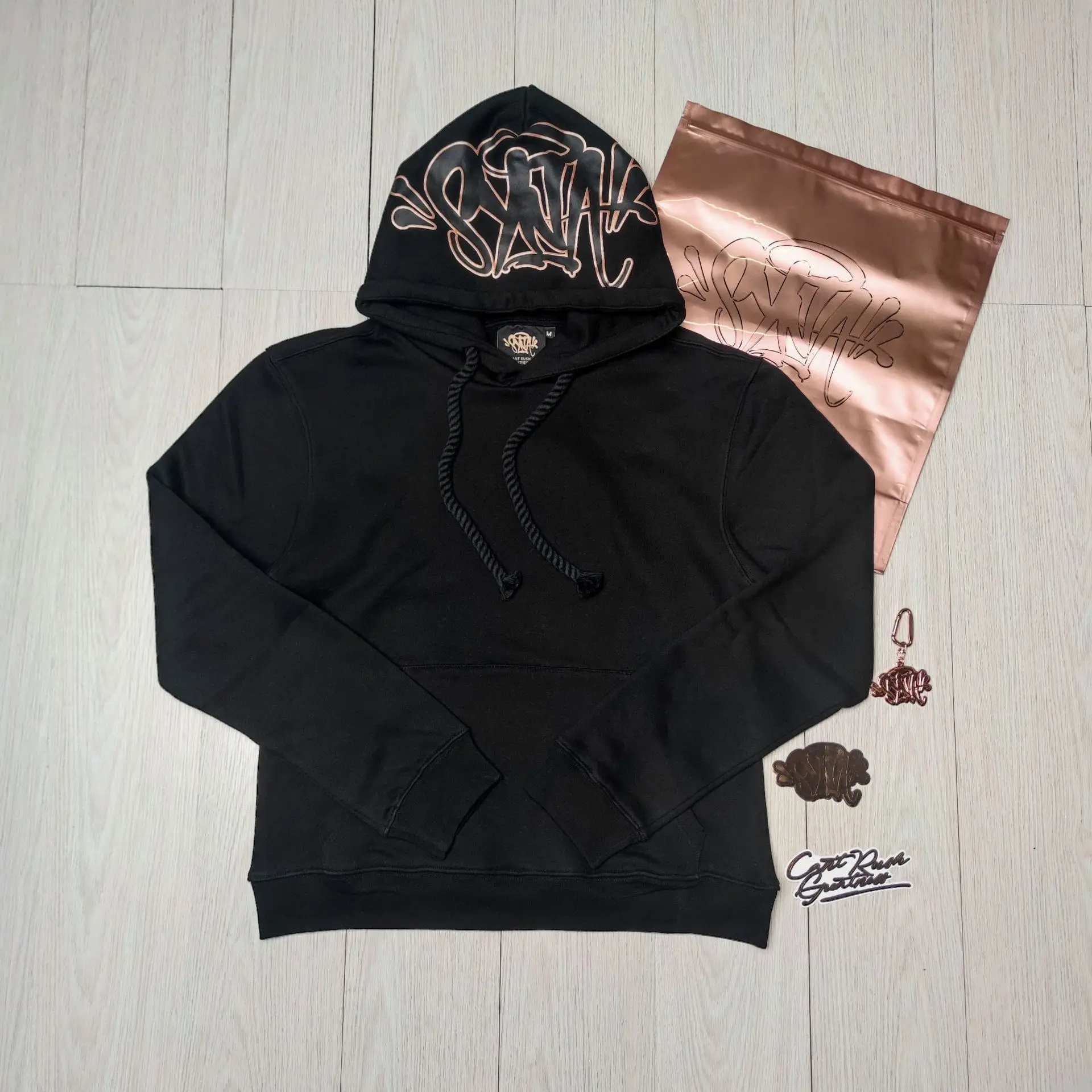 Outdoor Synaworld Fashion Street Casual Tracksuits Tops Long Pants Autumn Winter Men Women Unisex Sports Trousers Hooded