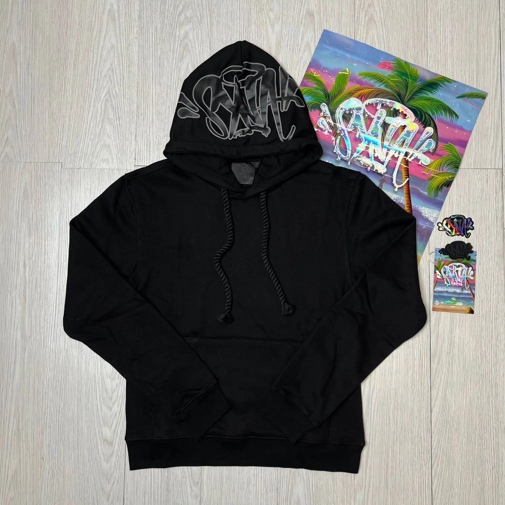 Outdoor Synaworld Fashion Street Casual Tracksuits Tops Long Pants Autumn Winter Men Women Unisex Sports Trousers Hooded