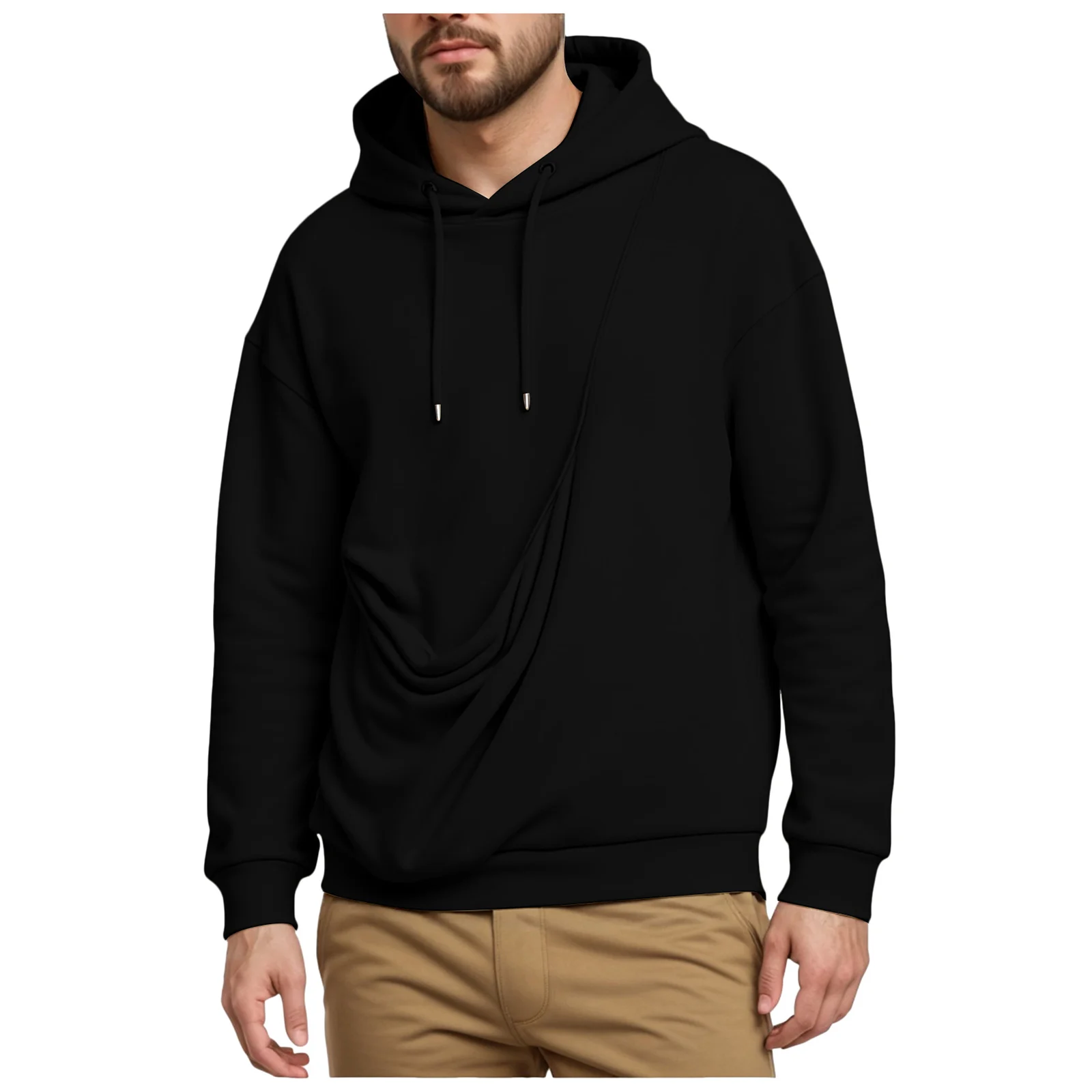 New Hooded Sweatshirts For Men Unisex Cat And Dog Bag Hooded Sweatshirt Pocket Pet Bag Holder Pullover Hoodies Men Apparel