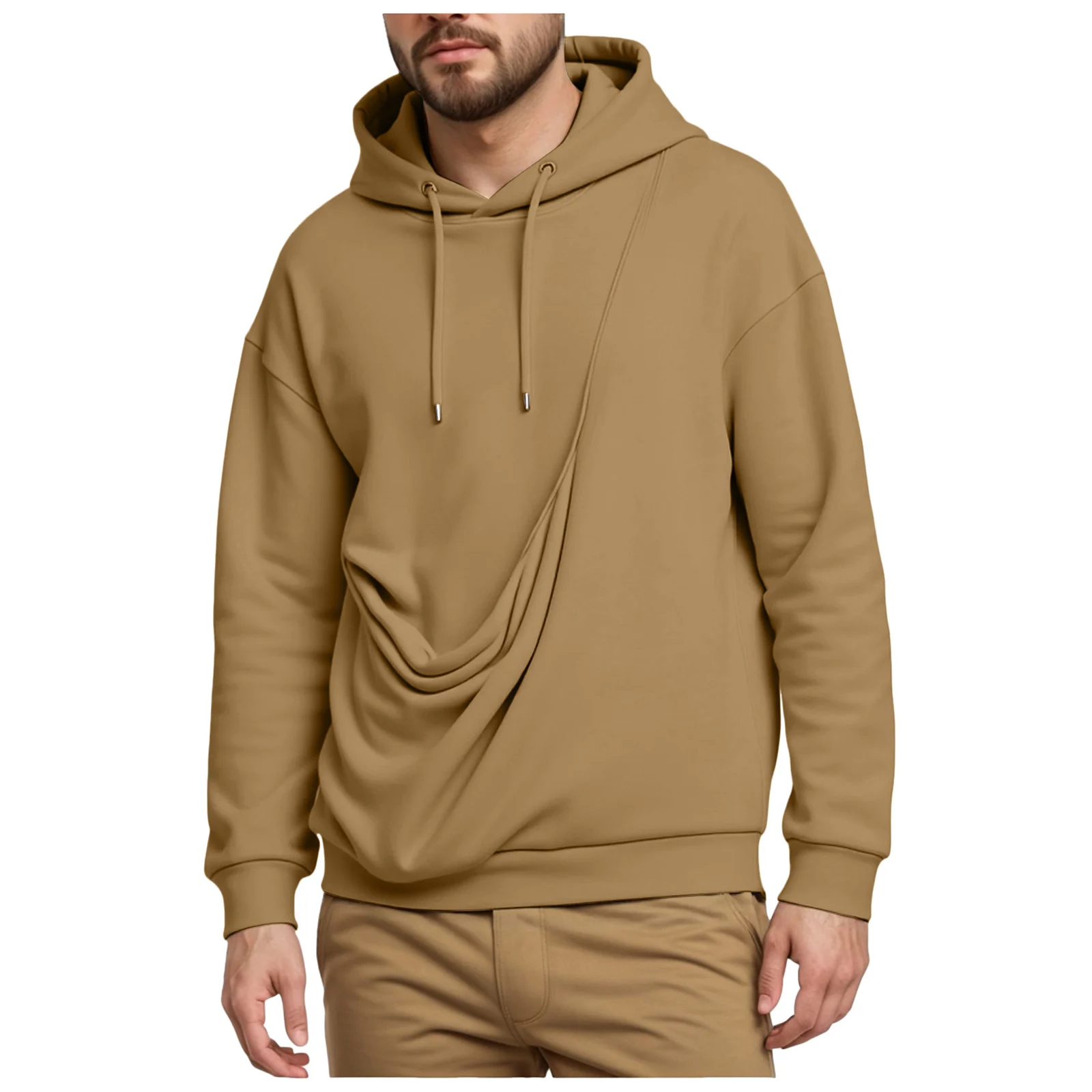 New Hooded Sweatshirts For Men Unisex Cat And Dog Bag Hooded Sweatshirt Pocket Pet Bag Holder Pullover Hoodies Men Apparel