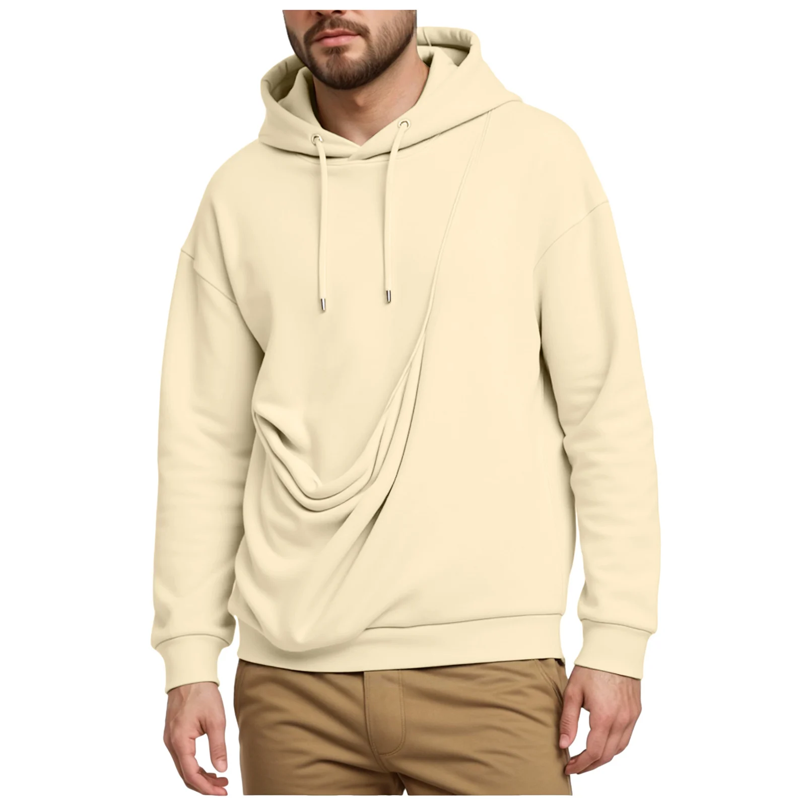 New Hooded Sweatshirts For Men Unisex Cat And Dog Bag Hooded Sweatshirt Pocket Pet Bag Holder Pullover Hoodies Men Apparel