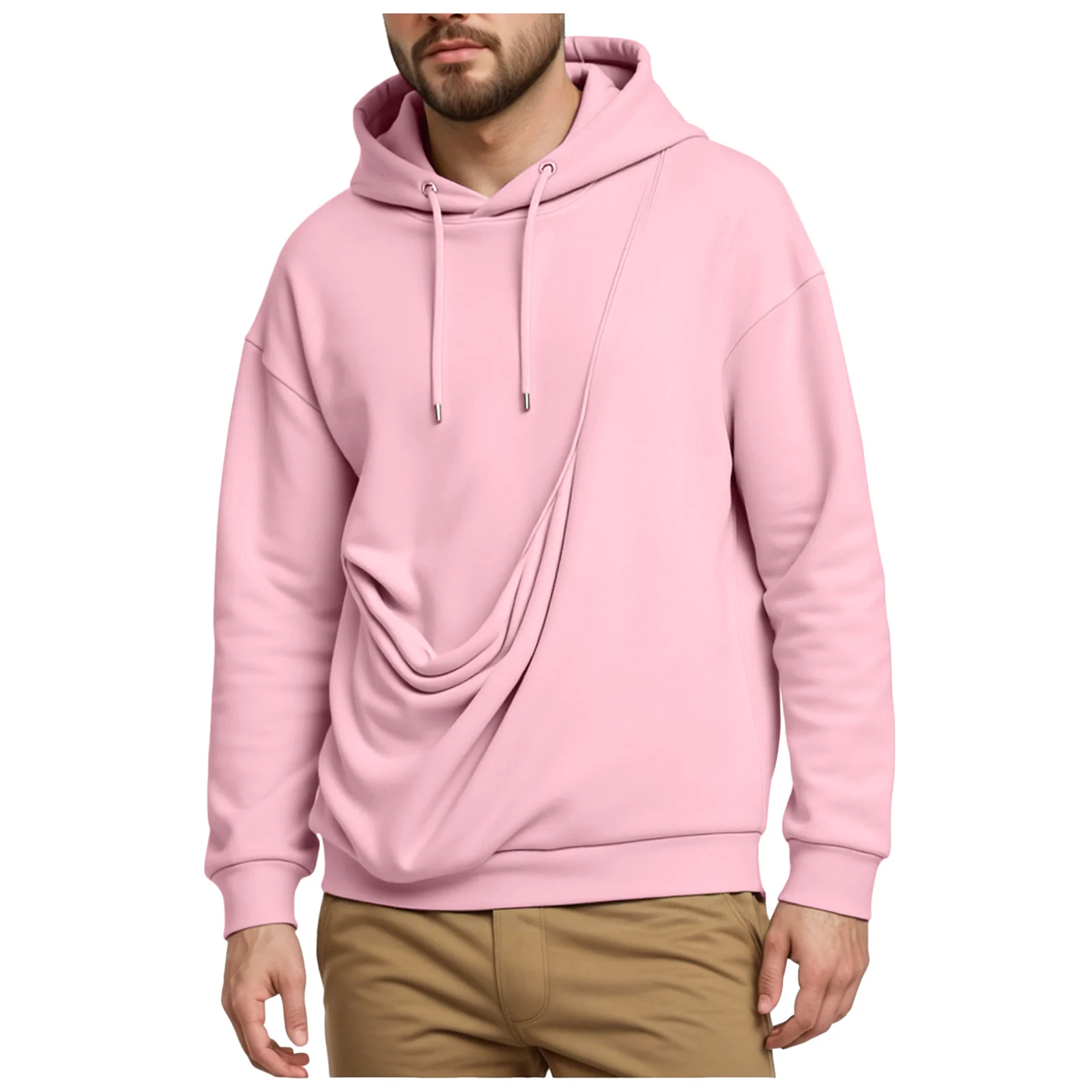 New Hooded Sweatshirts For Men Unisex Cat And Dog Bag Hooded Sweatshirt Pocket Pet Bag Holder Pullover Hoodies Men Apparel