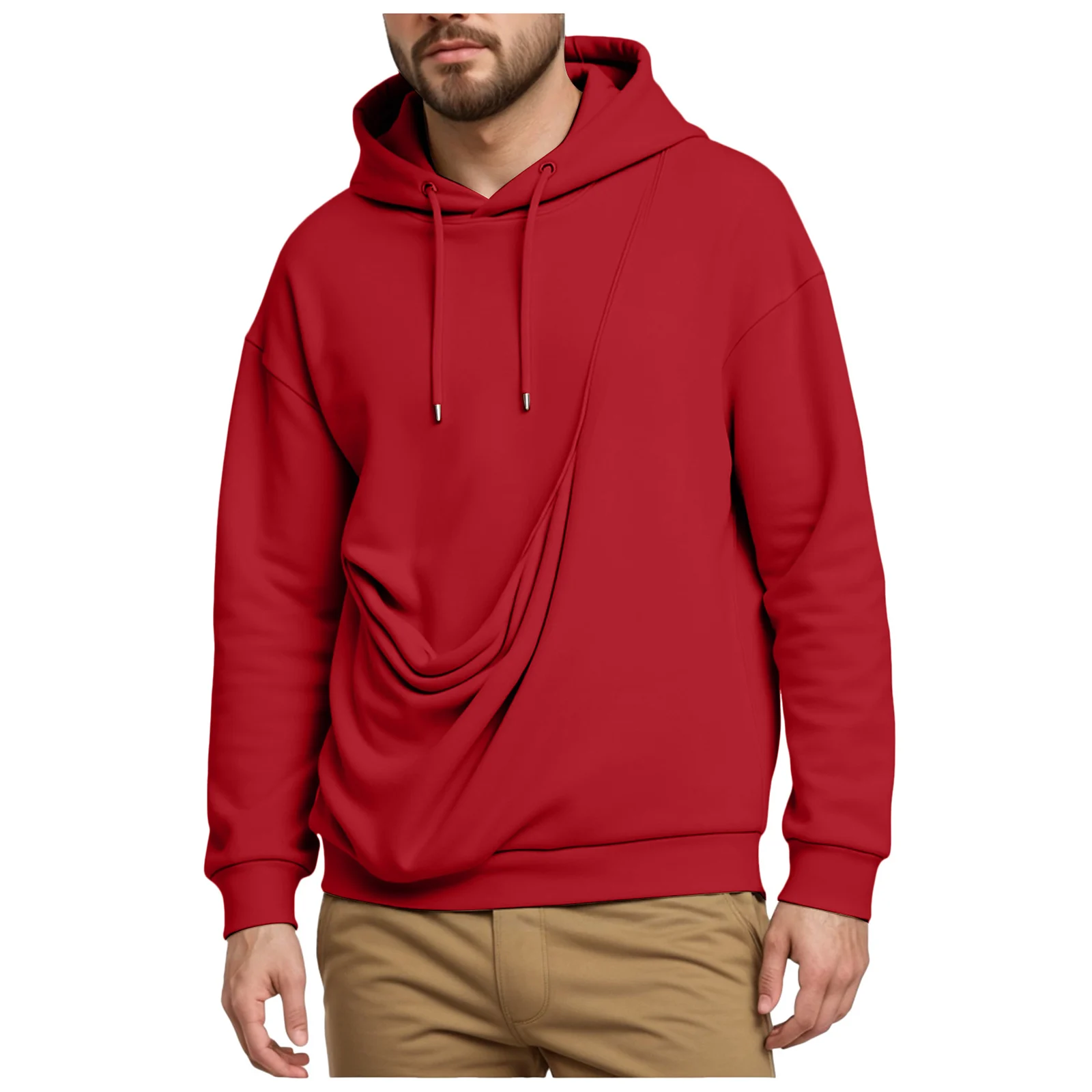 New Hooded Sweatshirts For Men Unisex Cat And Dog Bag Hooded Sweatshirt Pocket Pet Bag Holder Pullover Hoodies Men Apparel
