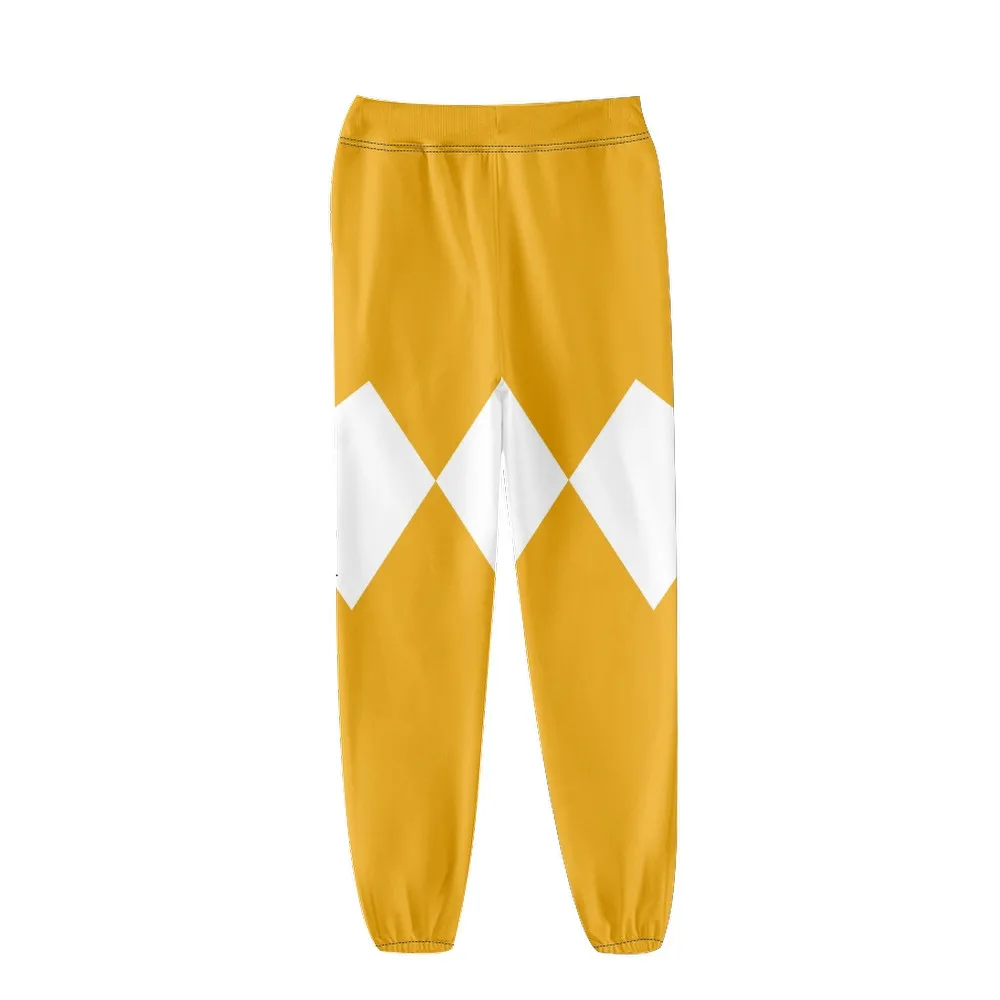 Coats Anime Mighty Morphin Cosplay Costume Hoodies 3D Printed Stand Collar Zipper Jacket Sportswear Sweatshirt