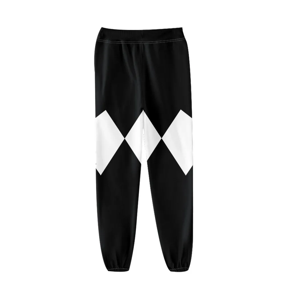 Coats Anime Mighty Morphin Cosplay Costume Hoodies 3D Printed Stand Collar Zipper Jacket Sportswear Sweatshirt