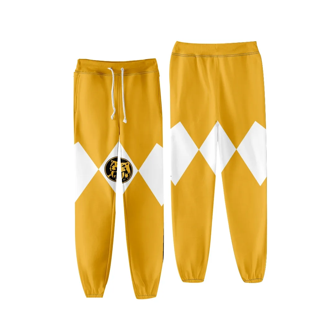 Coats Anime Mighty Morphin Cosplay Costume Hoodies 3D Printed Stand Collar Zipper Jacket Sportswear Sweatshirt