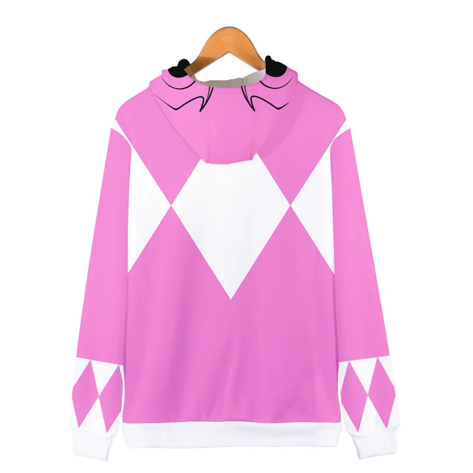 Hot Sales Autumn Winter Sweatshirts Mighty Morphin 3D Digital Printing Hoodies Men Kids Fashion Streetwear Hoodie Casual Jacket