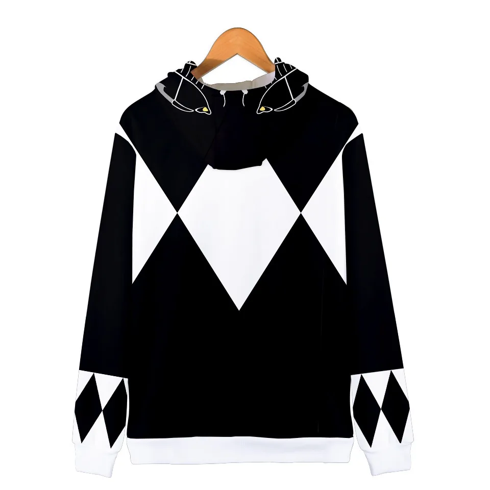 Hot Sales Autumn Winter Sweatshirts Mighty Morphin 3D Digital Printing Hoodies Men Kids Fashion Streetwear Hoodie Casual Jacket