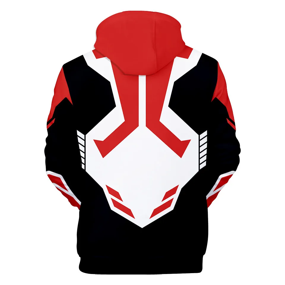 Hot Sales Autumn Winter Sweatshirts Mighty Morphin 3D Digital Printing Hoodies Men Kids Fashion Streetwear Hoodie Casual Jacket