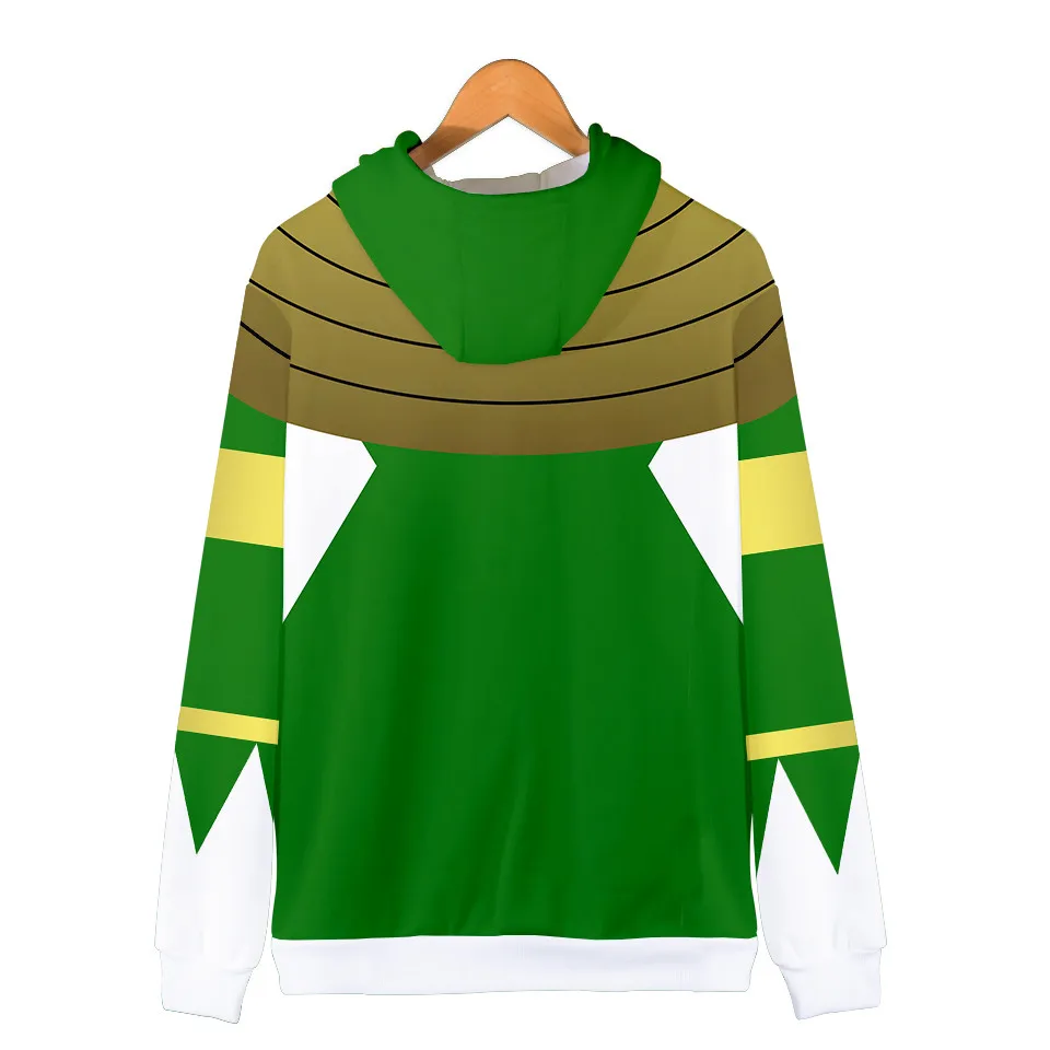 Hot Sales Autumn Winter Sweatshirts Mighty Morphin 3D Digital Printing Hoodies Men Kids Fashion Streetwear Hoodie Casual Jacket