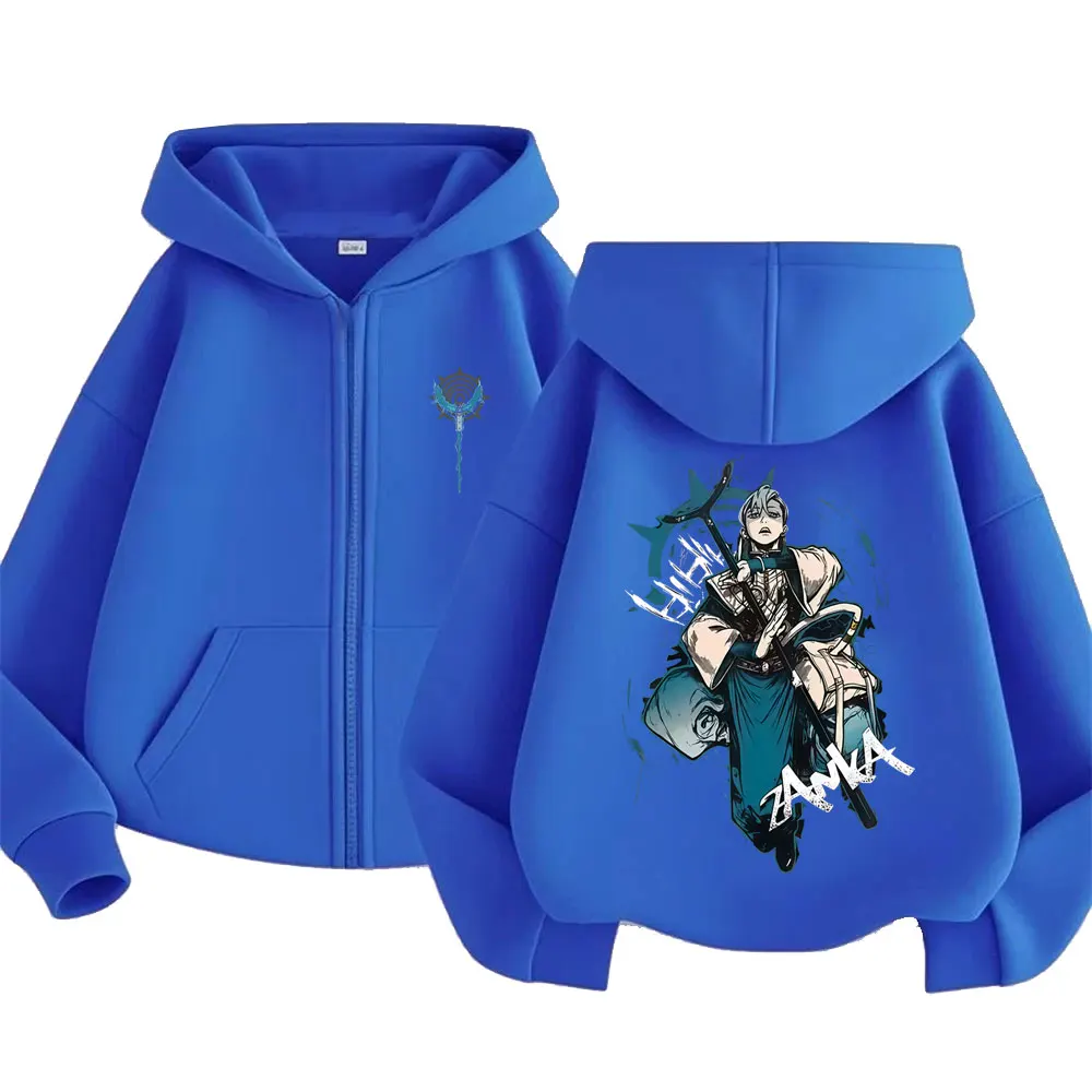 Anime Gachiakuta Zanka Merch Zipper Hoodie Men Women Fashion Casual Oversized Streetwear Man Cartoon Manga Cosplay Zip Up Jacket