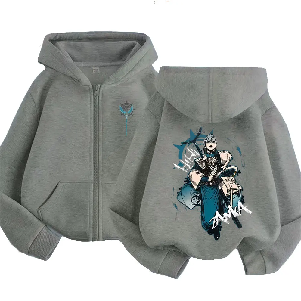 Anime Gachiakuta Zanka Merch Zipper Hoodie Men Women Fashion Casual Oversized Streetwear Man Cartoon Manga Cosplay Zip Up Jacket