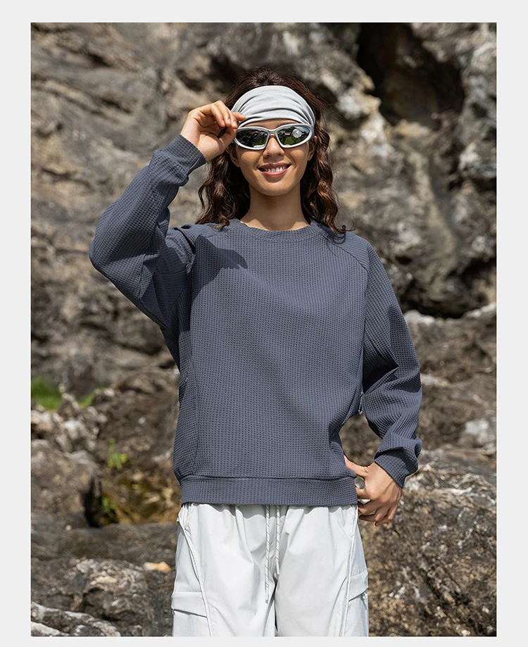 Autumn Winter Sweatshirt Men Women Outdoor Sport Loose Casual Track Pullover Sweatshirts Tops Tees Shirts