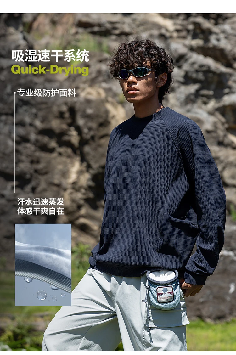 Autumn Winter Sweatshirt Men Women Outdoor Sport Loose Casual Track Pullover Sweatshirts Tops Tees Shirts