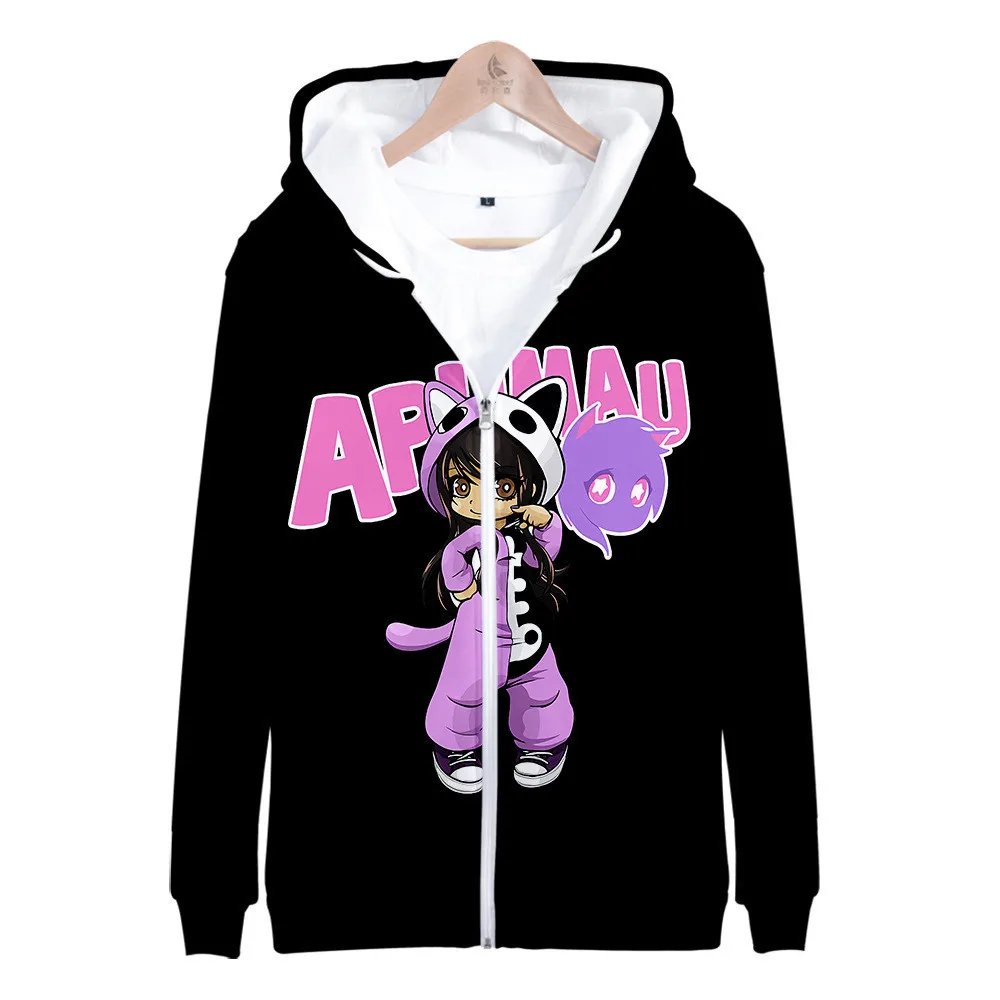 Anime Aaron Hoodies Zipper Varsity Jacket Merch Hoodies Women Men Hooded Sweater Sweatshirts Boys Girls Cosplay Costume Hoodie