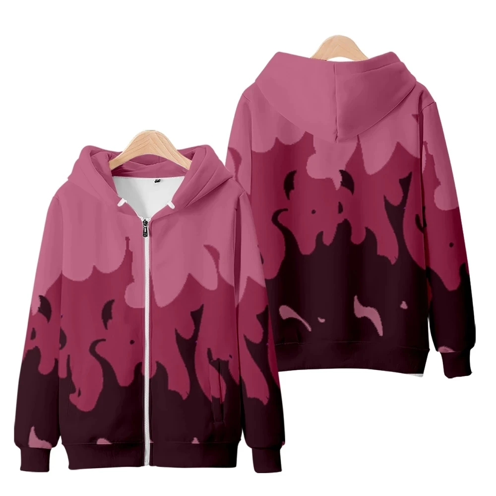Anime Aaron Hoodies Zipper Varsity Jacket Merch Hoodies Women Men Hooded Sweater Sweatshirts Boys Girls Cosplay Costume Hoodie