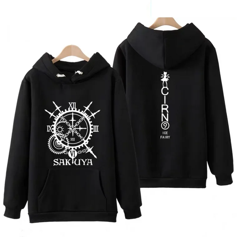 Coats Anime Touhou Project 3D Print Hoodies Boys/girls Cirno Remilia Scarlet Flandre Scarlet Pullover Sweatshirt Cosplay Costume